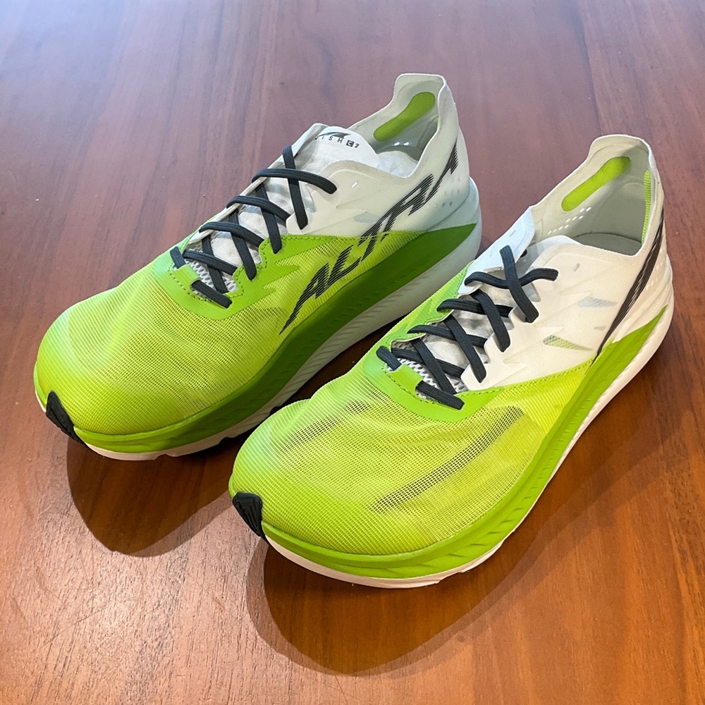 Altra Vanish Carbon 2 Neon Green Athletic Shoes